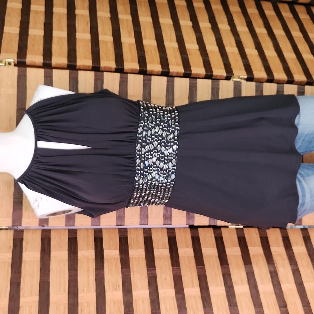 R&M Richard's diamond cups in. Ust halter style top